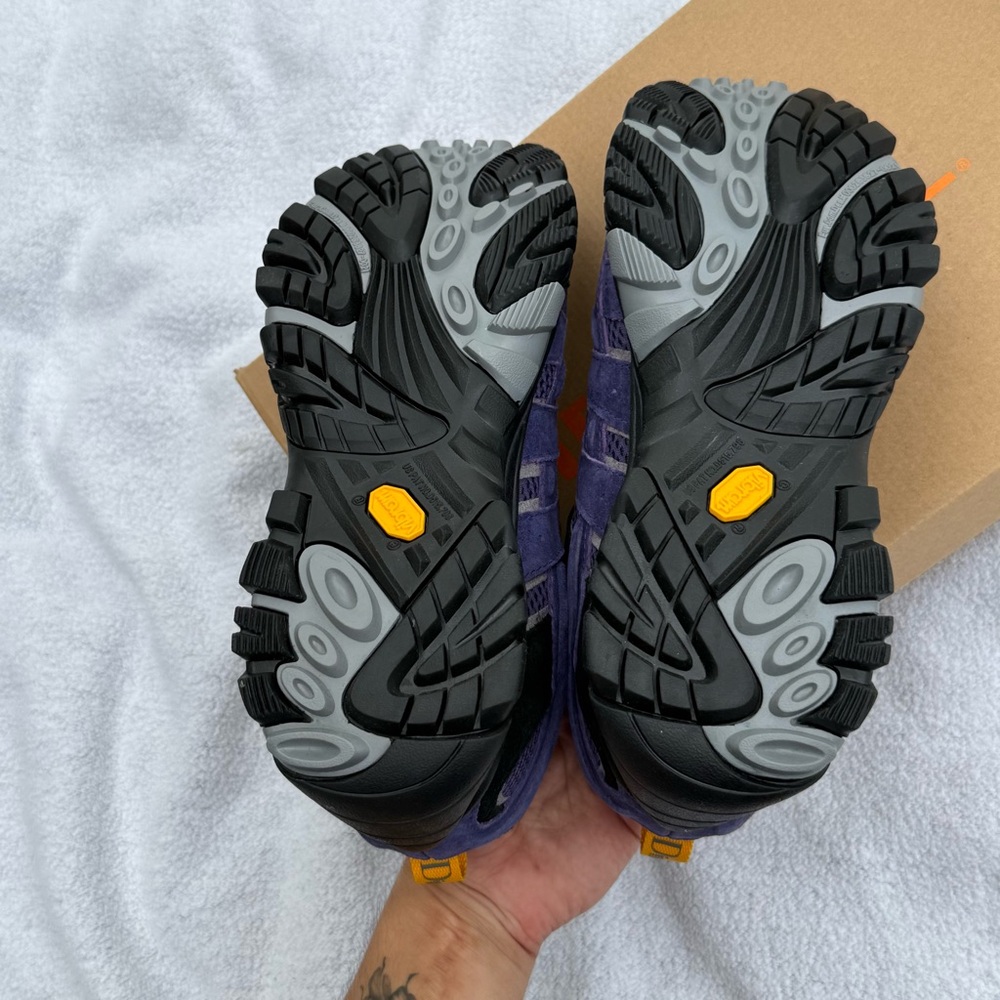 MERRELL 1-TRLMERRELL X DIME MOAB 2 WP brand new men’s US 8.5 in box purple - Picture 5 of 9